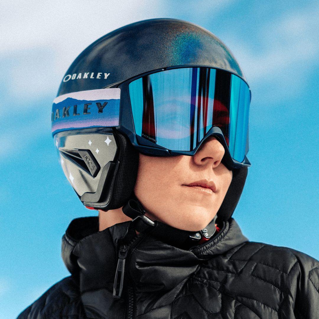 Oakley Flow Scape M Mikaela Shiffrin Signature Series Snow Goggles